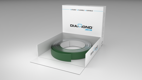 Aluminium coils DBX 4cm/06mm-dark green matt-DBX