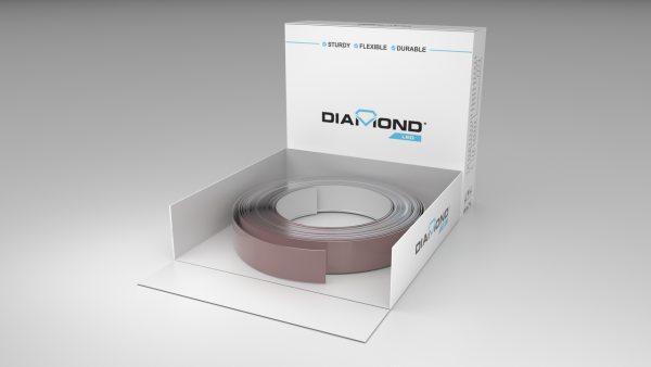 Aluminium coils DBX 4cm/05mm-mirror rose-DBX