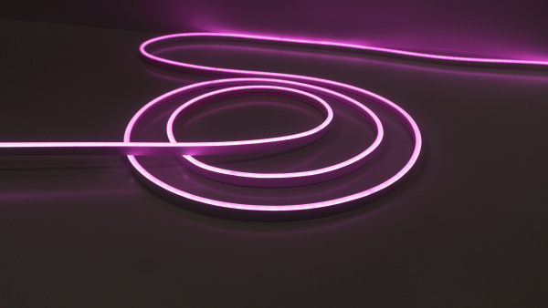 Neon 12V, color light pink NEON-612-SIL-DC12-LIGHT PINK-10mm-AE-MEN
